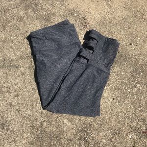 Gray Soft Cut out Leggings